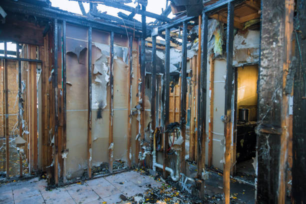 Professional Fire Damage Removal technician working in Catharpin, VA